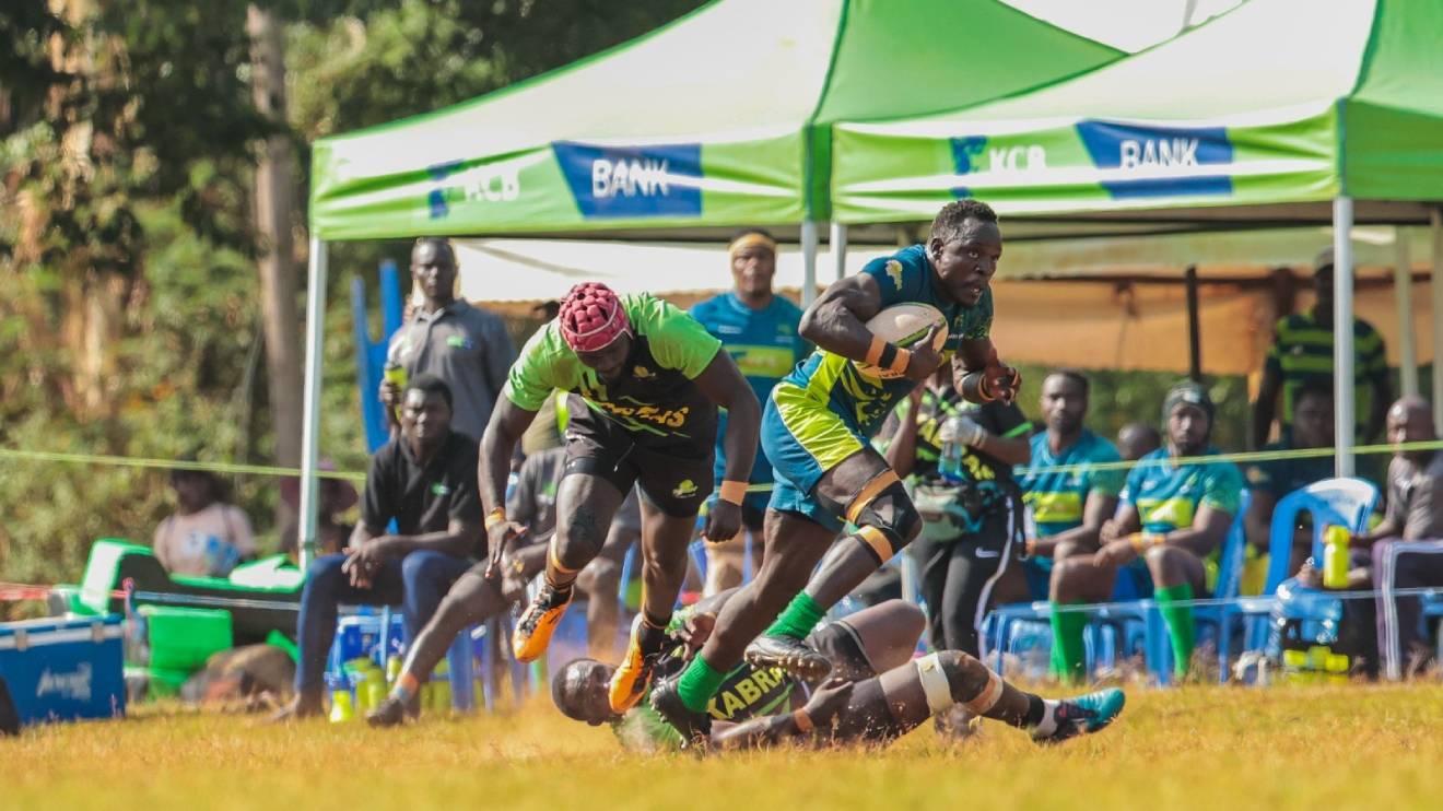 KCB and Kabras battling it out. PHOTO/COURTESY